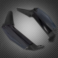 2xMotorcycle ABS Adjustable Windshield Side Wing Windshield Air Deflector Plastic For Honda Gold Wing GL1800D Tour 2018-2021 - details 9