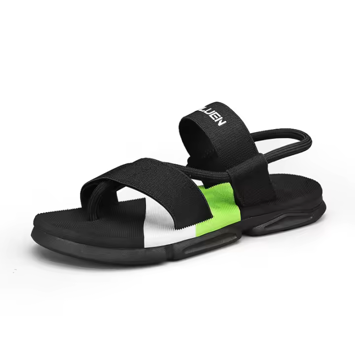 Nuevas sandalias de los hombres con suela de plataforma casual versátil zapatos de playa de los hombres antideslizante desgaste exterior zapatillas geniales - 1