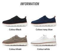 Zapatos Deportivos informales para hombre, calzado antideslizante, resistente al desgaste, transpirable, amortiguación, diseño de bloqueo de Color, versátil - details 2