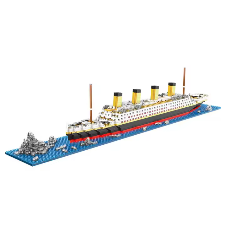 Titanic Architecture Toy set, micro mini building model set para adultos y niños a partir de 14 años - 1