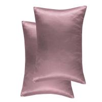 Fundas de almohada de refrigeración de satén, fundas de almohada de Color sólido con diseño de sobre para dormitorio, uso en verano - details 0