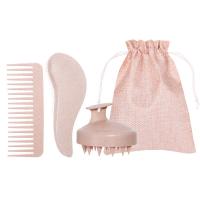 Juego de Peine para Pelo de Trigo de Cinco Piezas Estilo Masaje de Lavado de Pelo - details 11