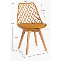 Paquetes Sillas Comedor - Pack 4 Sillas Mima - Blanco - details 8
