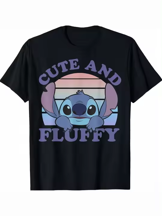 CAMISETA Lilo & Stitch 626 Stitch Day Camiseta con retrato lindo y esponjoso - 1