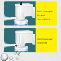 Filtro de esponja para acuario, filtro interno de purificación de agua, bomba de agua multifuncional para pecera, onda para hacer taburete, bomba de aire con ventosa - details 11