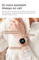 2025 nueva pantalla amoled de 1,27 pulgadas llamada Bluetooth NFC asistente de voz GPS seguimiento de movimiento frecuencia cardíaca monitoreo del sueño para relojes de salud inteligentes Android e ios, regalo exclusivo para mujeres - details 16