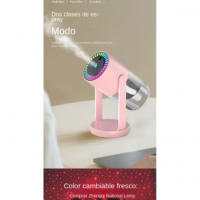Nuevo Humidificador de proyección de cielo estrellado USB Humidificador de aire para vehículos ultrasónicos atomizador de reabas - details 5