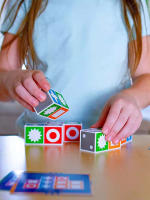 Rompecabezas de pensamiento lógico espacial para niños, juegos de fiesta, juguetes educativos de aprendizaje interactivo para niños - details 1
