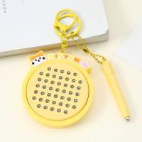 Llavero con tablero de dibujo magnético para gatito, bolsa de juguete relajante, adorno, Mini llavero divertido, almohadilla de juego de pintura con bolígrafo magnético - details 6