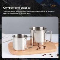 Tazas de titanio para acampar de acero inoxidable, villas turísticas, equipo de picnic, utensilios VIES para exteriores, utensilios de cocina portátiles para senderismo - details 5