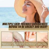 Protector solar SPF50+, crema blanqueadora de la piel probiótica de arroz coreano, Anti UV, bloqueador solar, suero hidratante Facial suave, 50ml - details 1