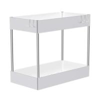 Organizador Colgante Para Baño y Cocina con Ganchos y Cestas Deslizantes Ecológicas - details 9