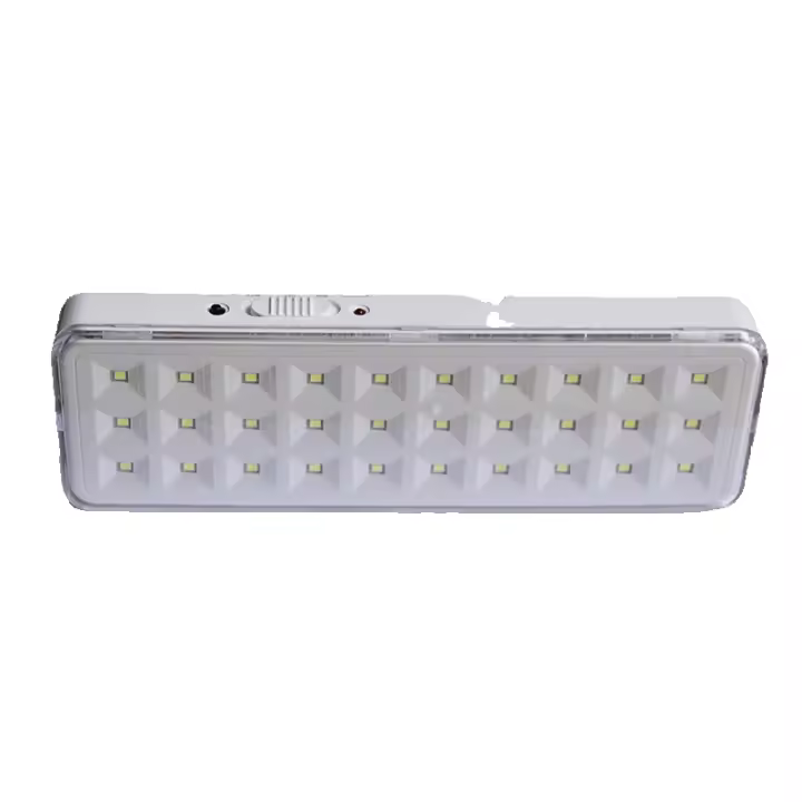 Luces de evacuación de emergencia LED de mano contra incendios, luces montadas en la pared, iluminación recargable - 1