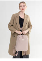 Mochila para computadora portátil para mujer, bolsa de viaje de negocios, mochilas para computadora portátil al aire libre, 14 pulgadas, grande, delgada, impermeable, mochila para computadora, color rosa, ligera - details 17