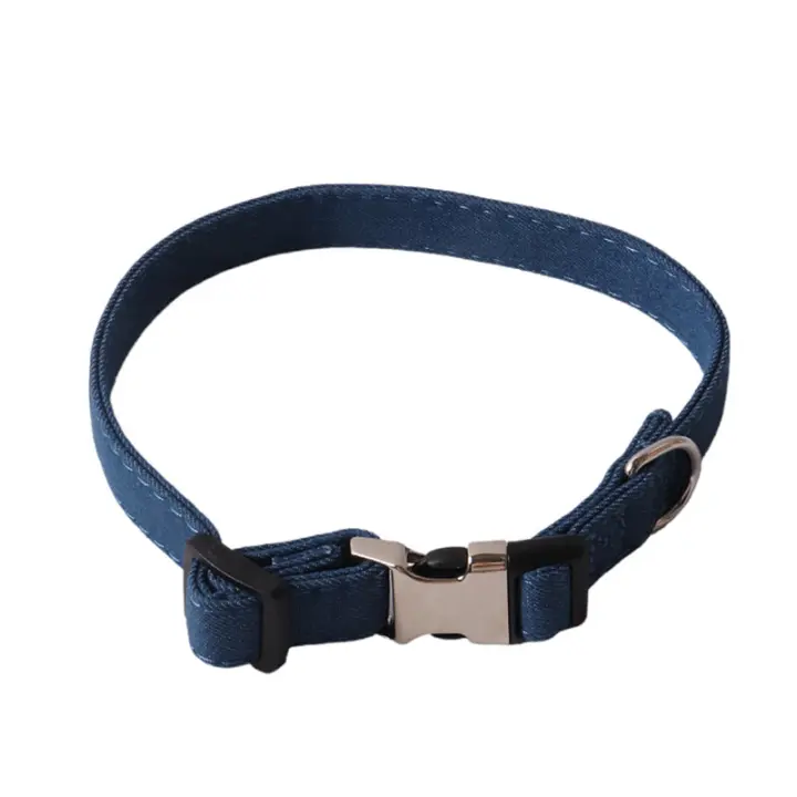 Aminge-collar vaquero de alta gama para mascotas, pajarita, hebilla semirmetálica, collar para perros, productos nuevos - 1