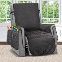 Cubierta de sofá reclinable para niños y perros  (76x230cm) protector de columpio inverso resistente al agua para sala de estar hecho de poliéster - details 1