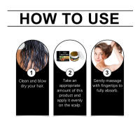 El aceite de ricino HOEGOA nutre el cabello, le da volumen, repara la textura del cabello y el encrespamiento. Cuidado del cabello - details 3