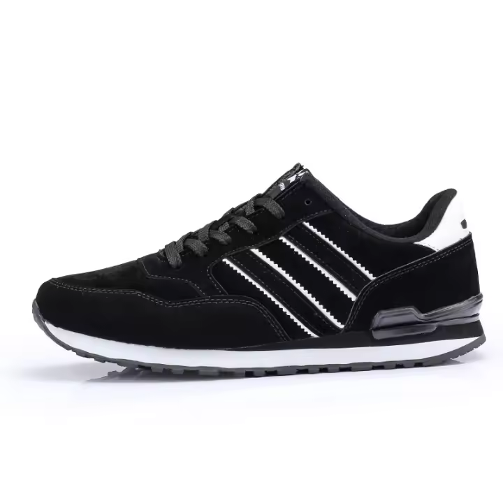 Zapatillas de Hombre de Cuero Deportivo Zapatos de Correr Antideslizantes Cómodas y Transpirables 2024 - 1