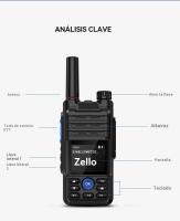 Walkie Talkie Android Zello-Global, Auricular, 4G, Netcom completo, con Bluetooth, WiFi, Larga Distancia, Llamadas PTT - details 9