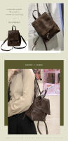 Mochila vintage 2025 de gran capacidad, impermeable, versátil, moderna, texturizada, mochila universitaria. - details 5