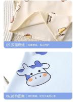 Pijama de Oso de Dibujos Animados para Niños en Otoño Conjunto de Ropa de Dormir Cálida para Niños y Niñas Conjunto de Ropa Interior Desechable - details 5