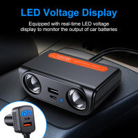 Awapow Cargador de Coche 120W Adaptador de Enchufe Tipo-USB Salida de Potencia 12/24V - details 3