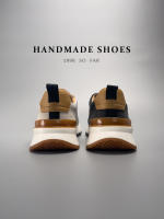 Zapatos hechos a mano de cuero genuino de moda auténtica de cuero de vaca transpirable zapatos de hombre - details 36