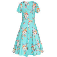 2025 Primavera/Verano Nuevo vestido francés para mujer con falda con vuelo grande - details 50