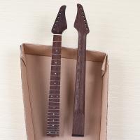 Electric Guitar Neck Wenge 6 Strings Satin Matte 24 Frets Guitar neck for Electric Guitar 5.6cm Heel Width - details 1