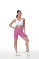 Nuevos pantalones cortos deportivos de cintura alta sin costuras con forma de sonrisa para mujer, pantalones cortos de entrenamiento de Yoga con realce, pantalones cortos sexys para correr y Fitness - details 32