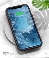 Funda de lujo mate para iPhone Carga inalámbrica magnética Protección suave - details 12