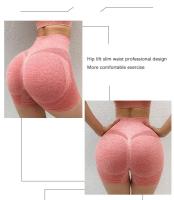 Pantalones cortos de yoga sin costura para mujeres, pantalones deportivos para gimnasios, pantalones ajustados para cintura alta - details 0