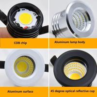 Luz de Jarrón LED de Techo Embutido Pequeña Puntura Driver INC Ideal para Hogar, Gabinete, Hotel - details 4