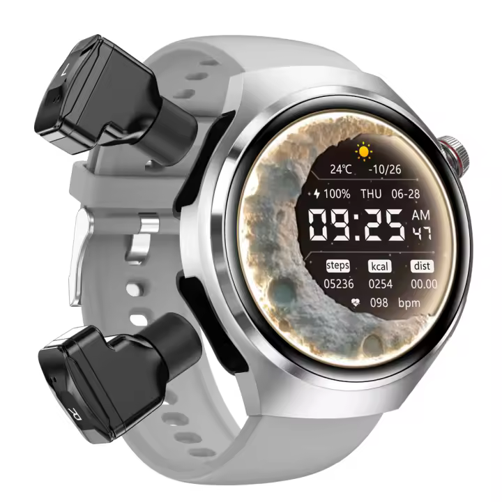 Reloj inteligente DK56 con Bluetooth, brújula de llamada, NFC, asistente de voz, SOS, detección de temperatura y ritmo cardíaco, modo deportivo, novedad de 2025 - 1