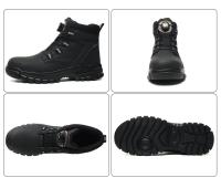 Botas de Trabajo de Seguridad Ligeras y Impermeables Punta de Acero Industrial Talla 48 - details 27