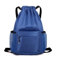 Mochila Deportiva Impermeable con Cordón Bolsa de Gimnasio con Bolsillo de Cierre para Hombres y Mujeres - details 7