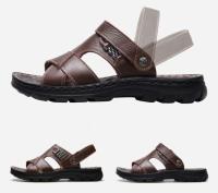 Sandalias para Hombre,Sandalias Deportivas Hombre Verano,Sandalias Hombre Piel,Adecuado para caminatas, campamentos, caminatas, pesca, kayak, caminatas, vacaciones en la playa, viajes u otras actividades acuáticas. - details 2
