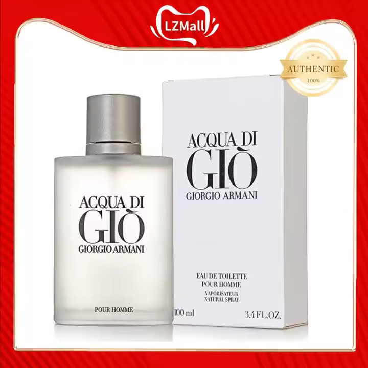 Leten [Mega Venta] original di Gio EDT 100ml para hombres Perfume Aroma de larga duración Spray natural Fragancia aromática Perfume Fluido de transmisión - 1