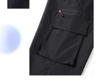 Pantalones cargo multibolsillos para hombre, nuevo estilo verano 2025, marca de moda, pantalones casuales de pierna recta holgados, pantalones deportivos para hombre - details 8