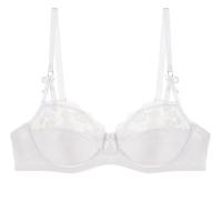 Conjunto De Sujetador Y Bragas Para Mujer En Talla Grande Con Borde De Encaje Brillante Sexy Muy Ajustado Con Anillo De Acero Suave Soporte Para Pechos Grandes - details 8