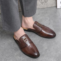 Zapatos Formales de Verano Transpirables Estilo Retro de Trendy con Splice de Tejido - details 21