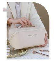 Bolsa de maquillaje de viaje, caja de almacenamiento, organizador de cosméticos, contenedor de plástico para tocador de baño y hogar - details 6