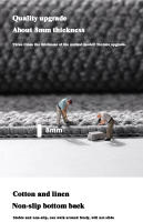 Alfombra de Lino de Imitación Ideal para Sofá de Estar, Dormitorio, Ventana de Baño, Cocina - details 3