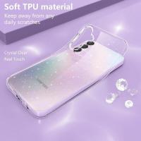 Funda con purpurina para Samsung Galaxy A55 A35 A15 A25 S24 Ultra S23 FE S22 Plus S21 S20 Note 20 A14 5G A54 A34 A33, accesorios 1 - details 1