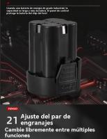 Taladro eléctrico para casa juego de destornilladores electricista - details 8