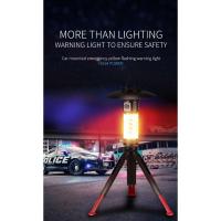 Linterna LED 3 en 1 para exteriores, lámpara de carga tipo C para acampar al aire libre, luz LED de ambiente impermeable de 2000mAh para pesca y exploración - details 8