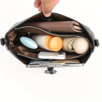 2025 Nueva Mujer Casual: Bolso Bandolera Sintético Negro Minimalista de 3 Capas con Correa Extraíble y Cierre de Cremallera para el Trabajo. - details 18