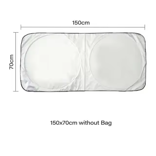 Cubierta para ventana de coche, parasol, protector de parasol, parabrisas plegable, protección UV automática, accesorios de diseño de cortinas - 1