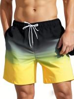 Traje de baño para hombre de secado rápido, bañador corto con forro de malla y bolsillos. - details 18