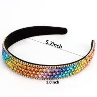 Diademas EWENSOO de Pulsera de Cristal Brillante y Perla Accesorio de Cabello de Moda para Mujeres - details 12